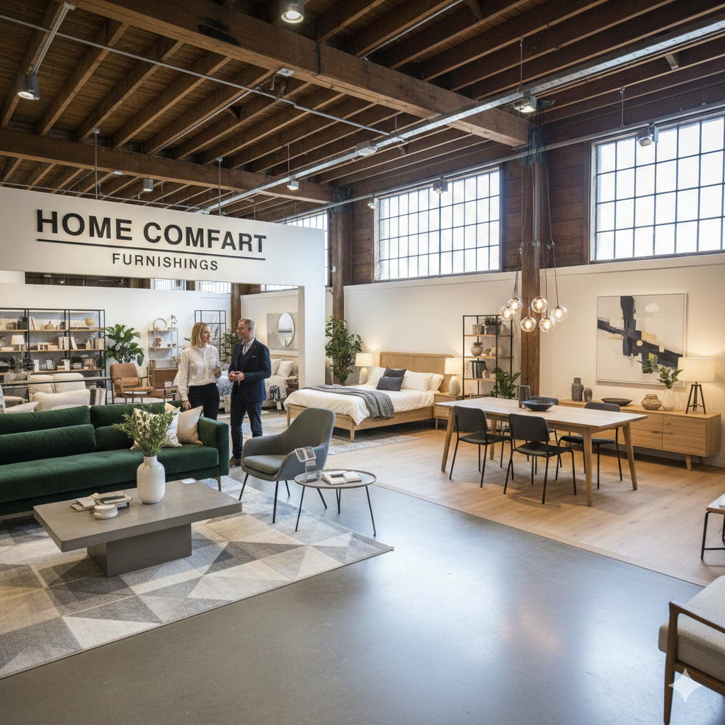 Affordable furniture store near me showcasing ofa design for small living room