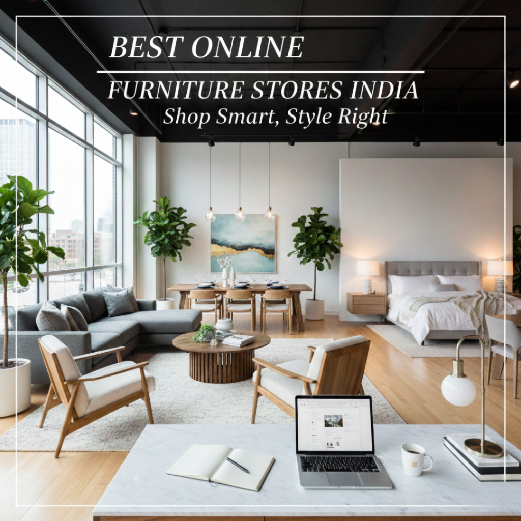 Stylish wooden furniture available at best online furniture stores India
